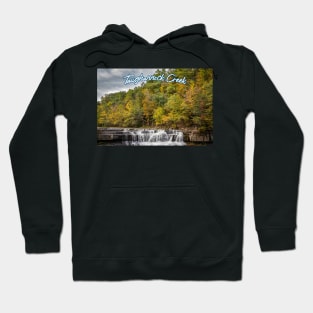 Taughannock Creek Tompkins County New York Hoodie